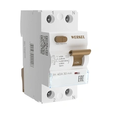 Изображение W812P406 / Устройство защитного отключения 1P+N 40A 30 mA type А 6 кА W812P406